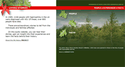Desktop Screenshot of livingstories.org.uk